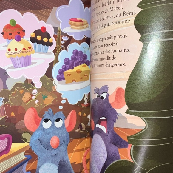 Disney Pixar Ratatouille in French kids picture Storybook - Picture 7 of 14